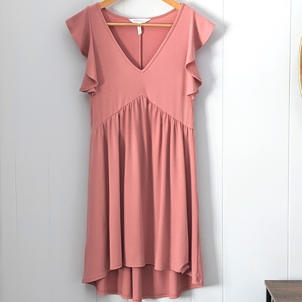 BCBG Ruffle Dress